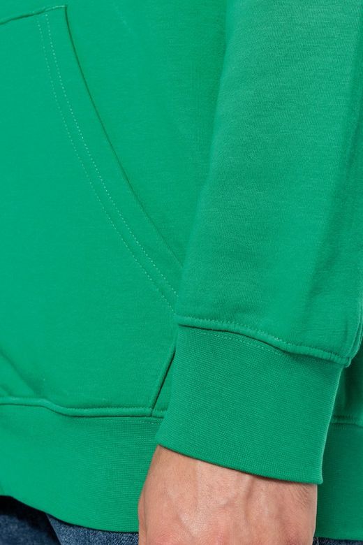 Contrast Zip Hoodie