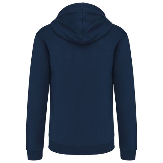 Contrast Zip Hoodie