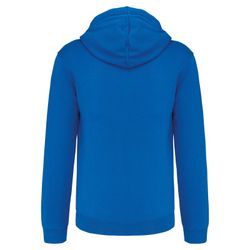 Contrast Zip Hoodie