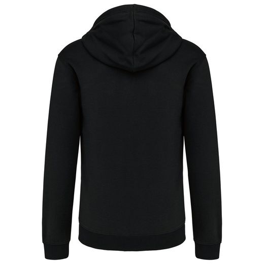 Contrast Zip Hoodie