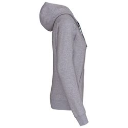 Damen Contrast Zip Hoodie