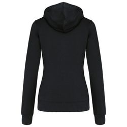 Damen Contrast Zip Hoodie