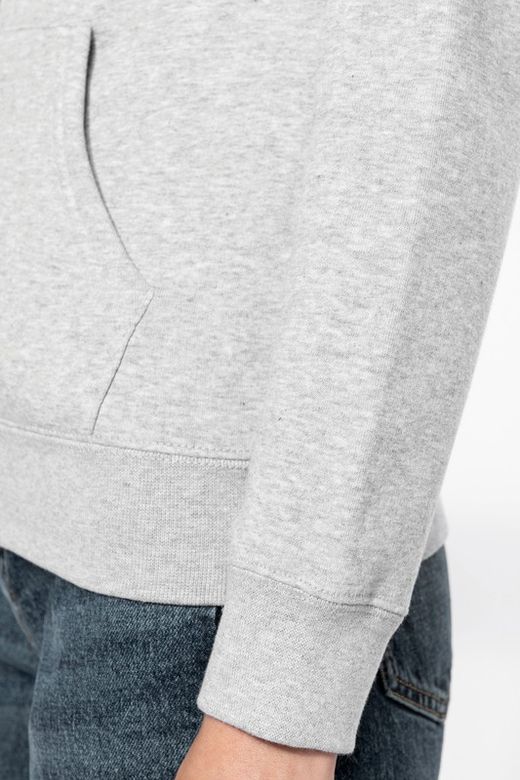Damen Contrast Zip Hoodie