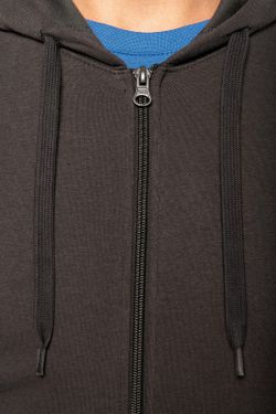 Sudadera Capucha Y Cremallera Ecorresponsable Hombre