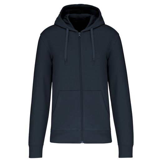 Öko-verantwortungsbewusster Zip-Up-Hoodie für Herren