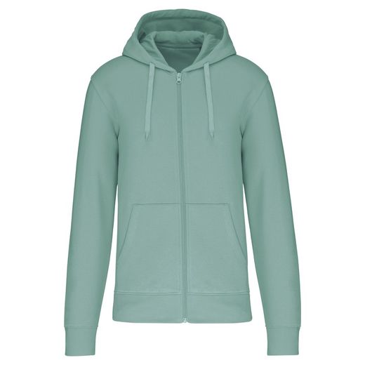 Öko-verantwortungsbewusster Zip-Up-Hoodie für Herren