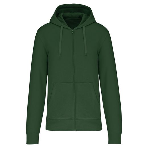 Öko-verantwortungsbewusster Zip-Up-Hoodie für Herren