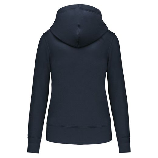 Sudadera Capucha Y Cremallera Ecorresponsable Mujer
