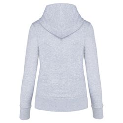 Sudadera Capucha Y Cremallera Ecorresponsable Mujer
