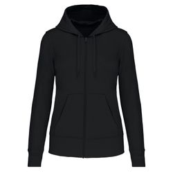 Sudadera Capucha Y Cremallera Ecorresponsable Mujer