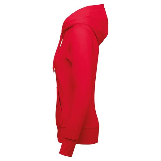Sudadera Capucha Y Cremallera Ecorresponsable Mujer