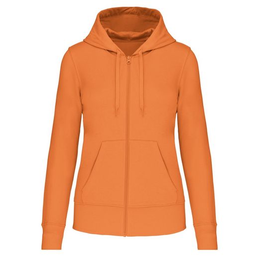 Sudadera Capucha Y Cremallera Ecorresponsable Mujer