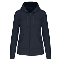 Sudadera Capucha Y Cremallera Ecorresponsable Mujer