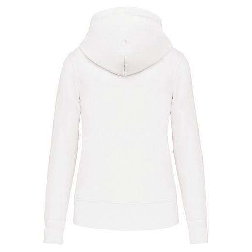 Sudadera Capucha Y Cremallera Ecorresponsable Mujer