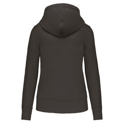 Sudadera Capucha Y Cremallera Ecorresponsable Mujer