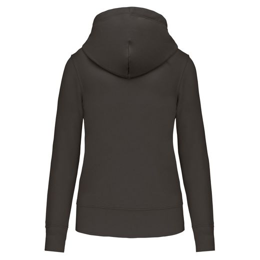 Sudadera Capucha Y Cremallera Ecorresponsable Mujer