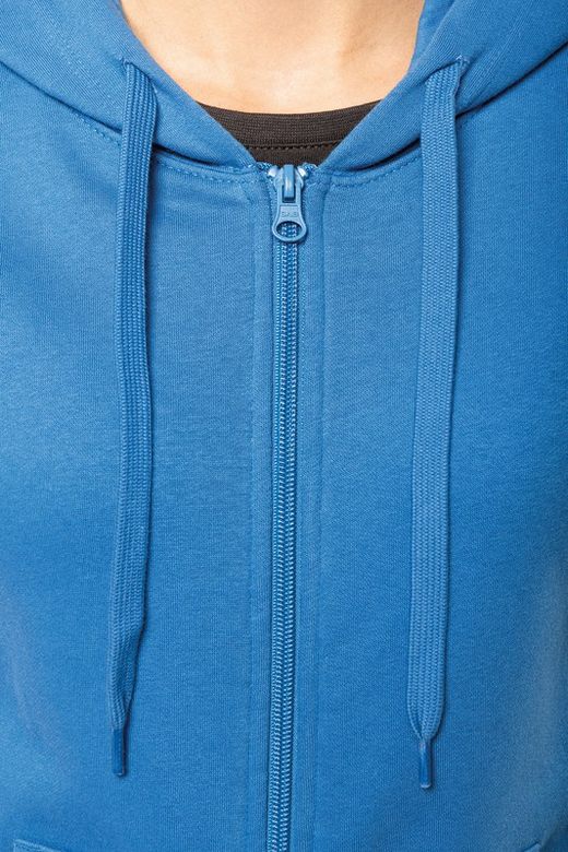 Sweat à capuche zippé éco-responsable pour femme