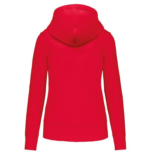 Sudadera Capucha Y Cremallera Ecorresponsable Mujer
