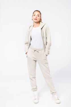 Sudadera Capucha Y Cremallera Ecorresponsable Mujer