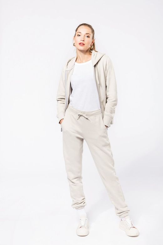 Sudadera Capucha Y Cremallera Ecorresponsable Mujer