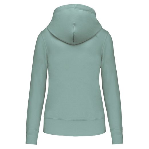 Sudadera Capucha Y Cremallera Ecorresponsable Mujer