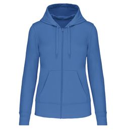 Sudadera Capucha Y Cremallera Ecorresponsable Mujer