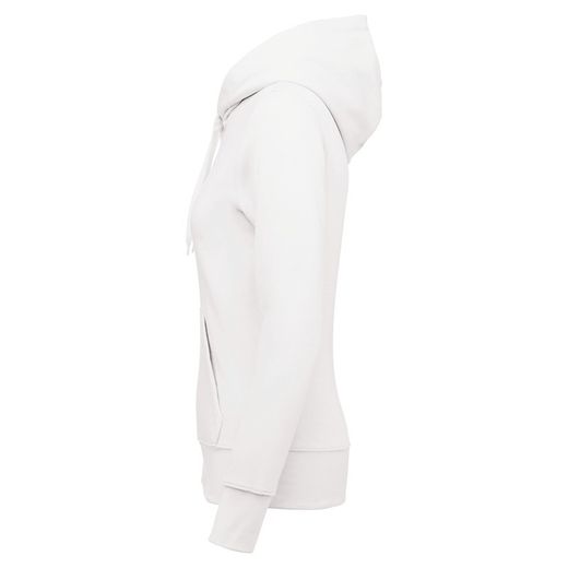 Sudadera Capucha Y Cremallera Ecorresponsable Mujer