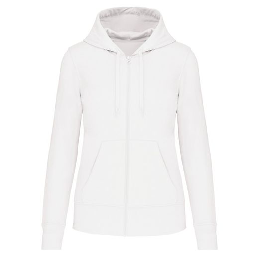 Sudadera Capucha Y Cremallera Ecorresponsable Mujer