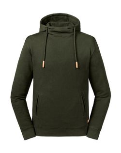 Sudadera con capucha de cuello alto Orgánica