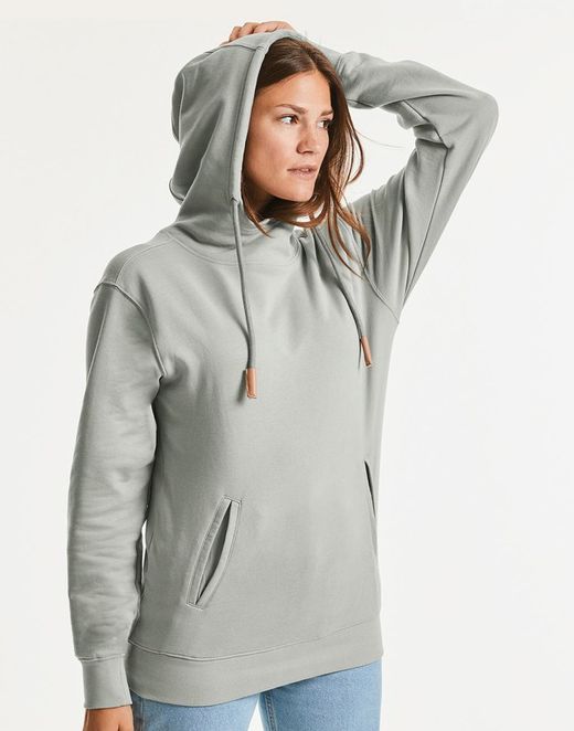 Sudadera con capucha de cuello alto Orgánica