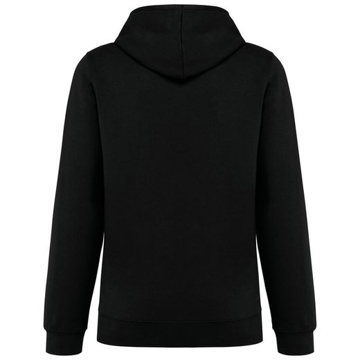 Felpa unisex con cappuccio a contrasto con motivi