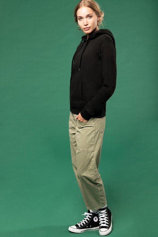 Felpa con cappuccio da donna