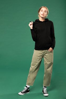 Felpa con cappuccio da donna