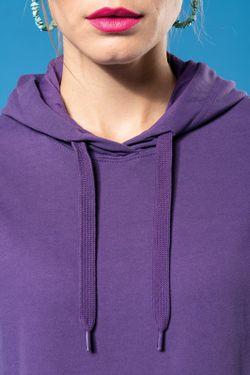 Felpa con cappuccio da donna