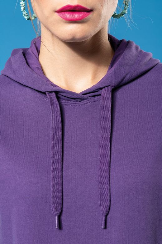 Felpa con cappuccio da donna