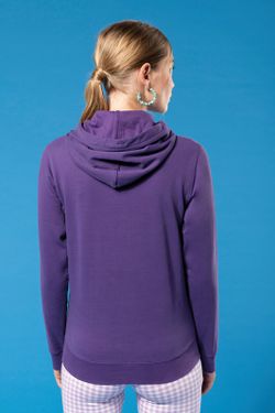 Felpa con cappuccio da donna