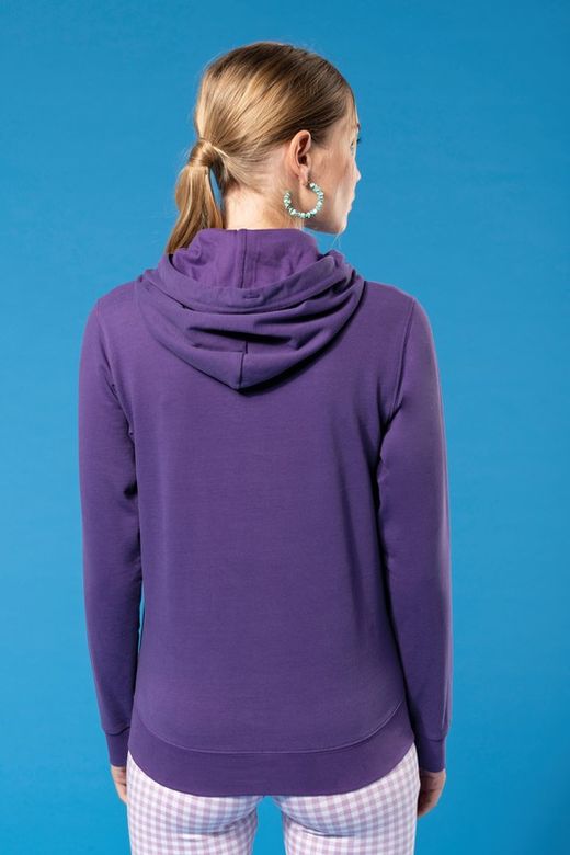 Felpa con cappuccio da donna