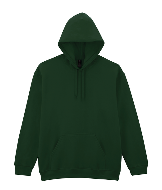 Kapuzensweatshirt mit Rundhalsausschnitt Midweight Softstyle