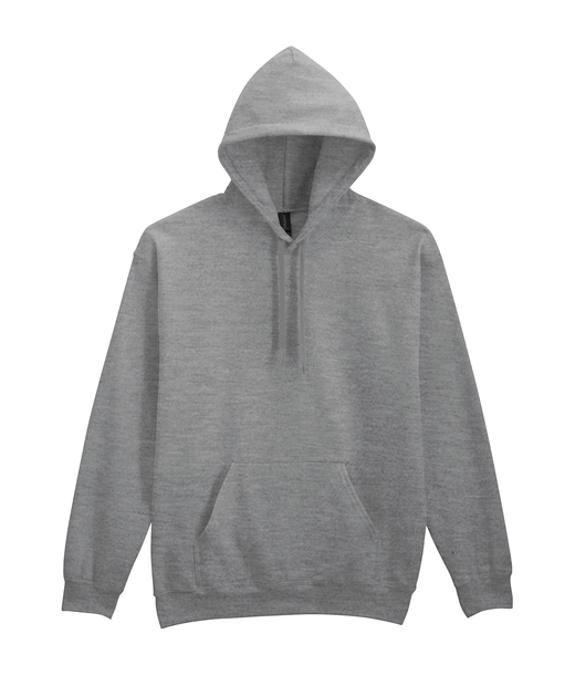 Kapuzensweatshirt mit Rundhalsausschnitt Midweight Softstyle
