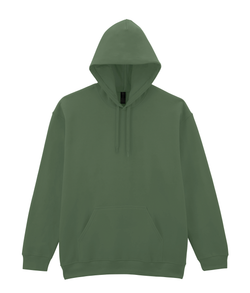 Kapuzensweatshirt mit Rundhalsausschnitt Midweight Softstyle