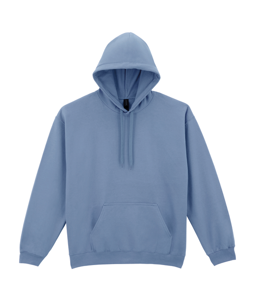 Kapuzensweatshirt mit Rundhalsausschnitt Midweight Softstyle