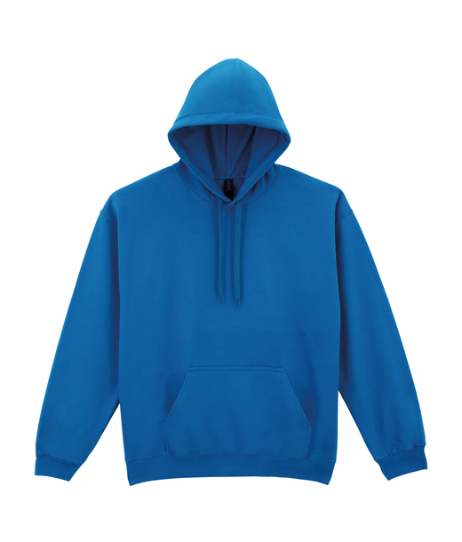 Kapuzensweatshirt mit Rundhalsausschnitt Midweight Softstyle