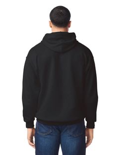 Kapuzensweatshirt mit Rundhalsausschnitt Midweight Softstyle