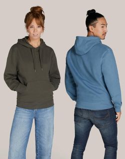 Sudadera con capucha sin etiqueta Signature Unisex