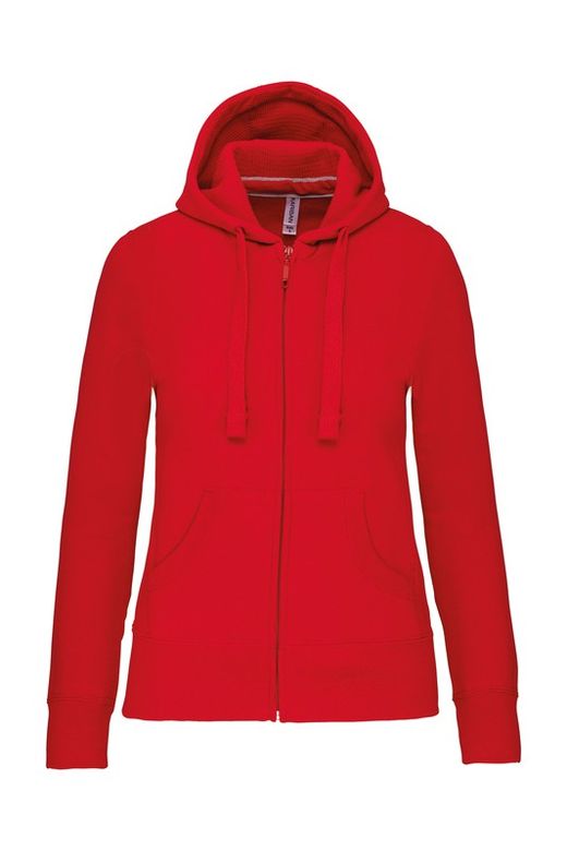 Damen Zip-Up Hoodie