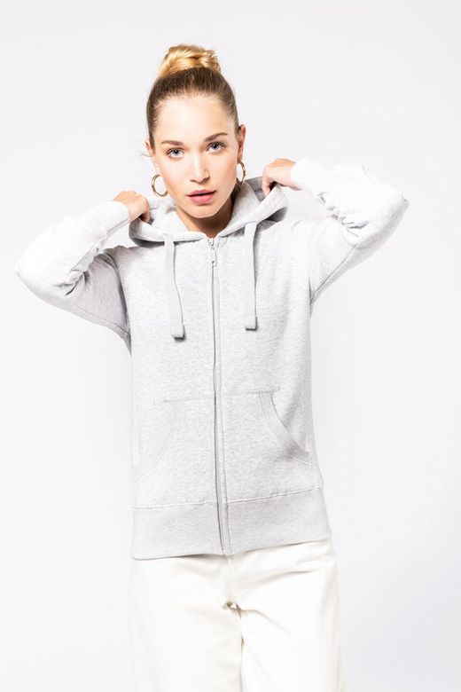 Damen Zip-Up Hoodie