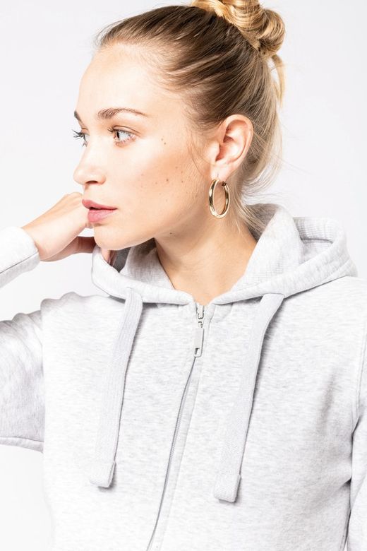 Damen Zip-Up Hoodie