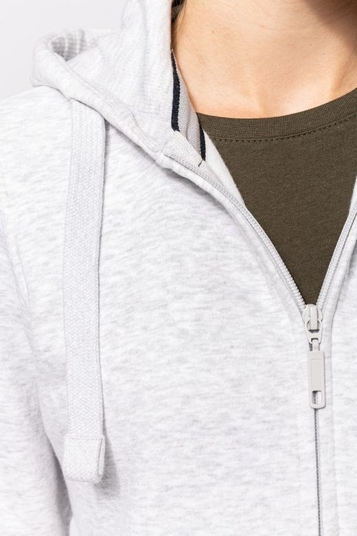 Damen Zip-Up Hoodie