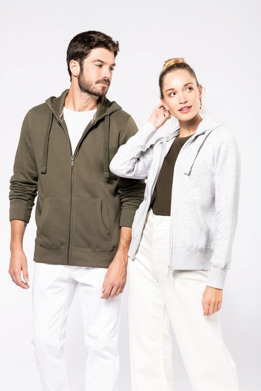 Damen Zip-Up Hoodie
