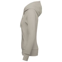 Umweltfreundliches Kapuzensweatshirt mit Reißverschluss Damen